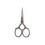 Tijera de aplicación microserrada corazón mate