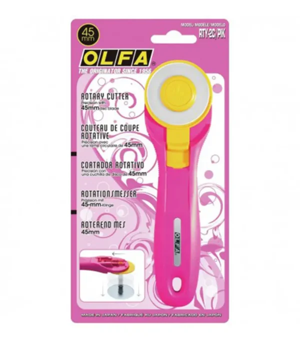 Cutter Olfa 45 mm Rosa