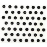 Botones decorativos Micro Mini Negro