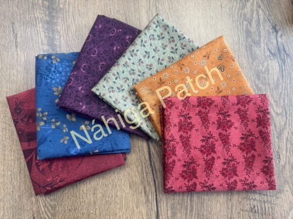 Pack telas Flossie's Flowers - Mod. A
