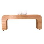 Boquilla de Madera Cuadrada de 22 cm