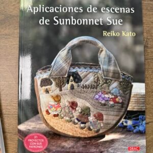 Libro "Aplicaciones de escenas de Sunbonnet Sue" Reiko Kato