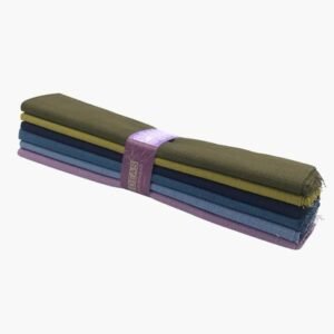 Conjuntos telas Japonesas precortadas 6un Colores Frios